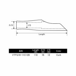 画像3: ＪＵＳＴＡＣＥ ＶＳＳ１６シート用グリップ　ＶＴＦＧ１６-Ｂ