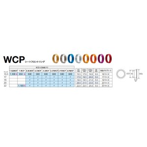 画像: Fuji 富士工業 ＷＣＰ シートフロントリング