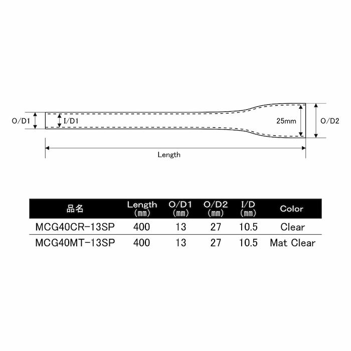 画像4: ＪＵＳＴＡＣＥ  カーボンモノコックグリップ  ＭＣＧ４０-１３ＳＰシリーズ